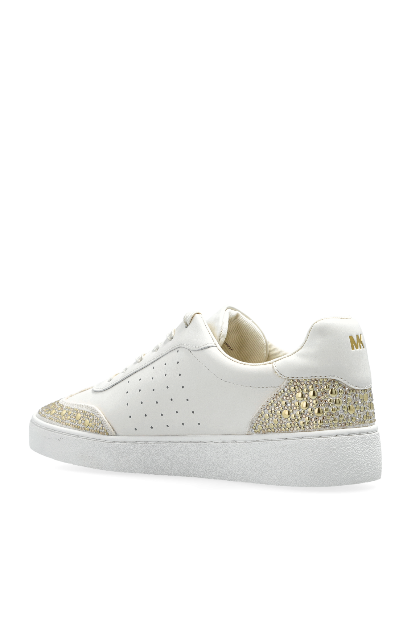 スニーカー Michael Kors Woman Sneakers Silver 43T5JMFS2S 047 Amazon.com | Michael Kors Women's Sami Zip Trainer Sneaker
